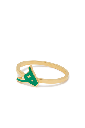 Statement Letter Ring